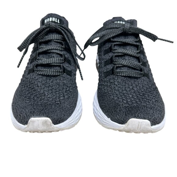 NOBULL Mid-Runner Knit Training sneakers Charcoal Gray sz Men's 12.5 women's 14 - Picture 3 of 9